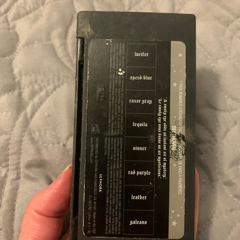 Kat Von D Beethoven Eyeshadow Makeup Palette for Sephora, Barely Used! - Picture 3 of 3